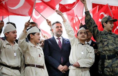 Çanakkale Şehitleri Bayraklı’da da unutulmadı